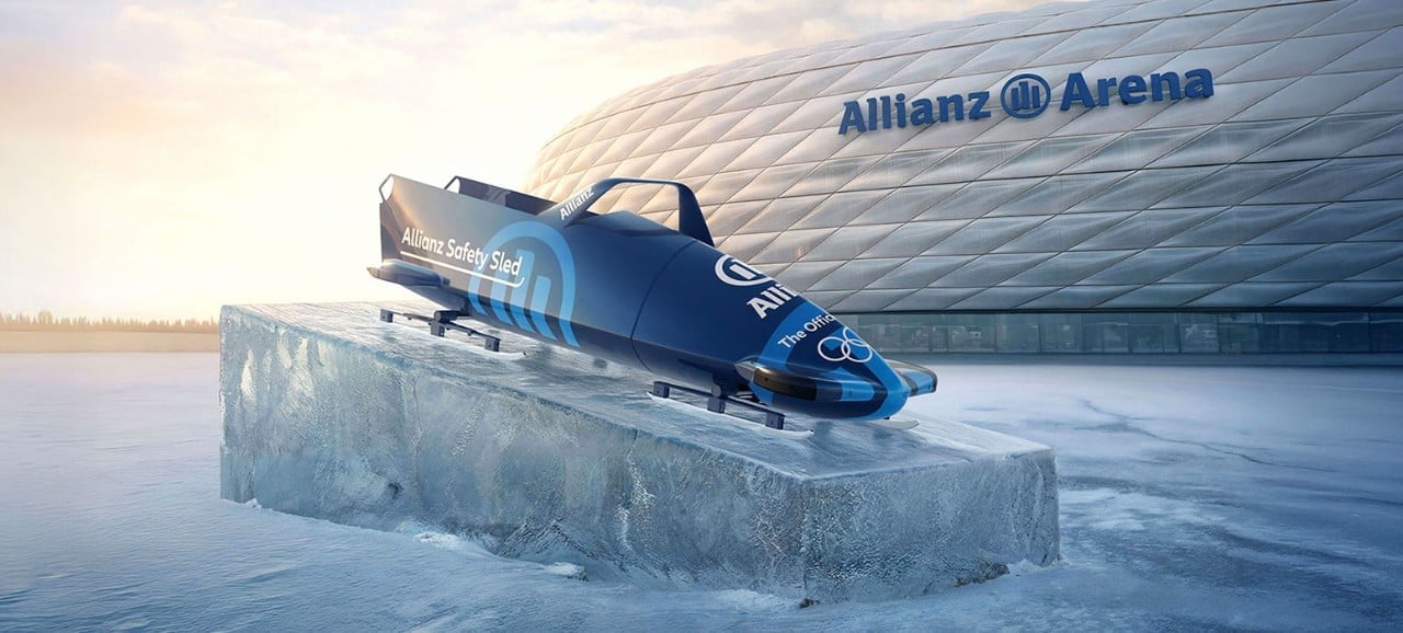 Allianz IOC Triposite logo – Worldwide Olympic and Paralympic Insurance Partner